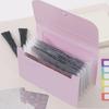 Nail Art Template Plate Storage Book Holds 20 Slot Stamping Plates Compact Design for Salon Professional Studio