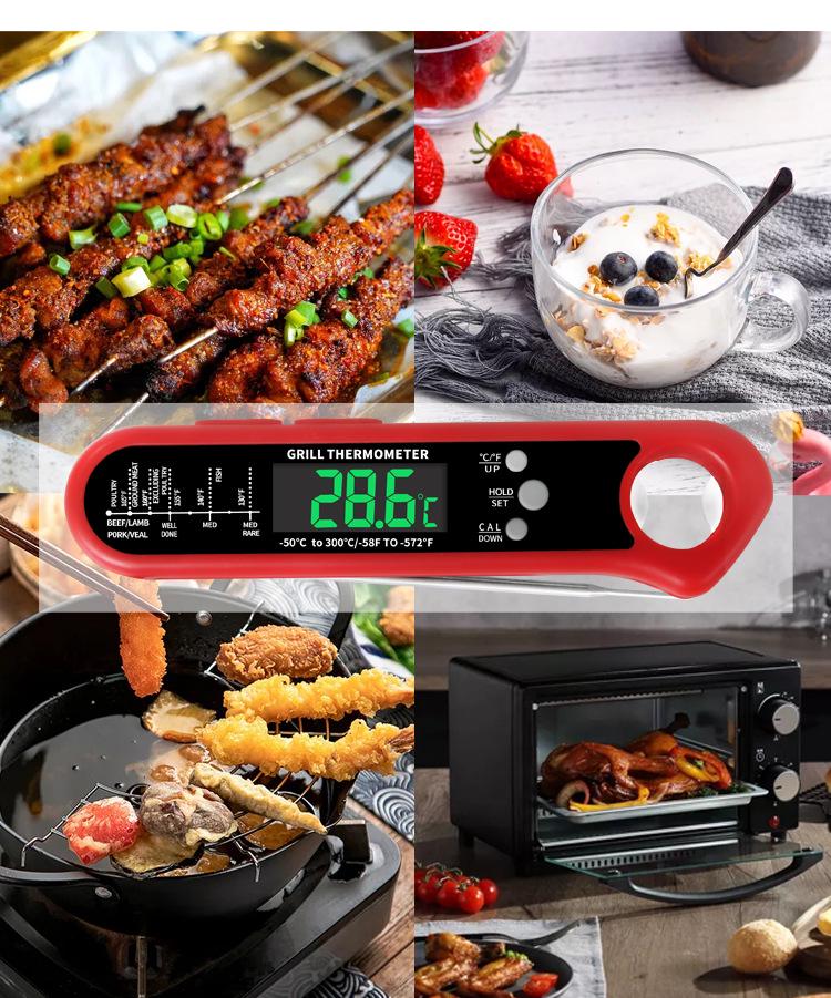 Dual Probe Folding BBQ & Oven Thermometer