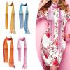 Knit Scarf for Women Long Skinny Belt Necktie Neck Scarf Girls Photo Props Long Neckerchief Skinny Scarf Necktie