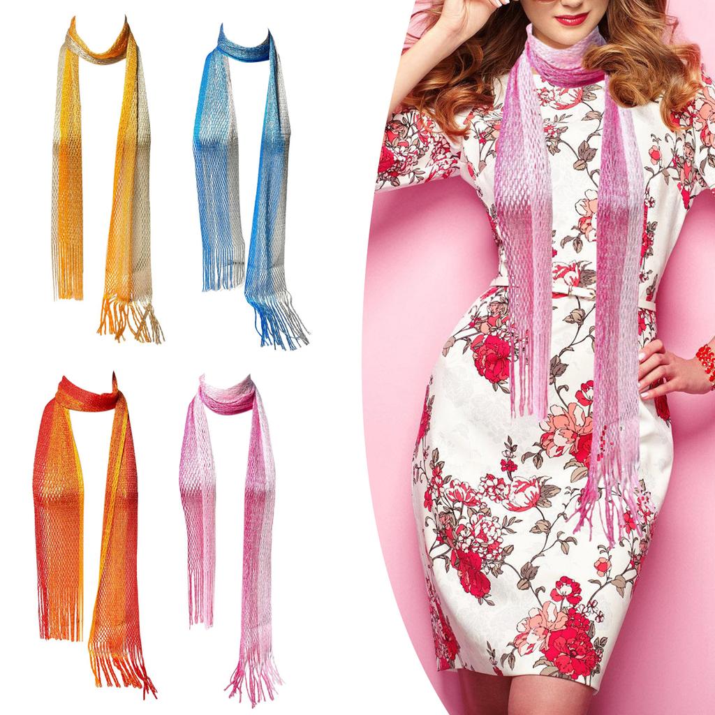 Knit Scarf for Women Long Skinny Belt Necktie Neck Scarf Girls Photo Props Long Neckerchief Skinny Scarf Necktie