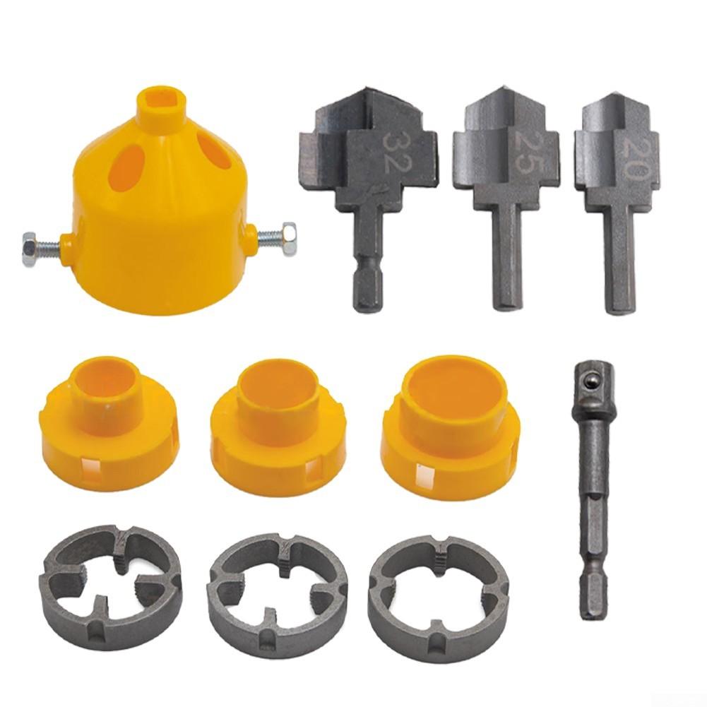 

Набор сверл с шестигранным хвостовиком для резьбы на трубах ПВХ 1/2 3/4 1 дюйм