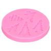 Food-Grade Silicone Christmas Tree Mold Round Shape Chocolate Baking Mold  Candy Making