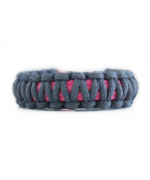 P.O.A Two-Tone Bracelet - Gray & Pink
