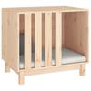 Vidaxl Domek Dla Psa, 70X50X62 Cm, Lite Drewno Sosnowe