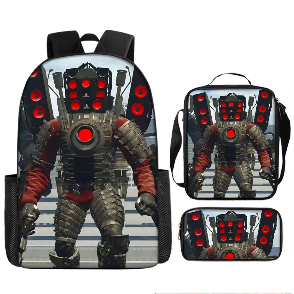 Audio Man School Bag Large Capacity Backpack Primary School Students 3rd To 6th Grade Junior High School Girls Backpack