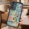 Phone Case: 2D Flat, Fits Samsung Galaxy A34 A35 M05 M06 S20 S22 S21 FE Plus 5G Protective Case, Underwater Castle, Perfect Christmas and Halloween Ho