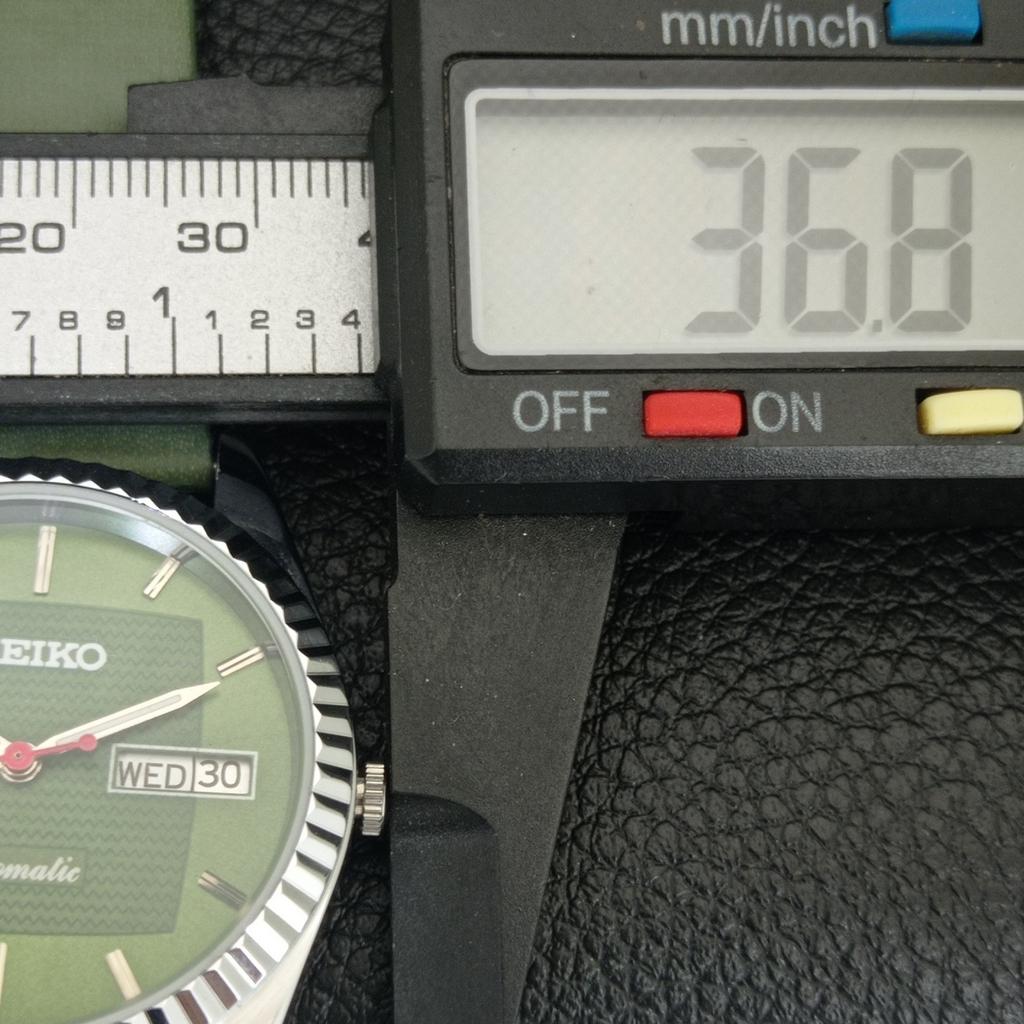 AUTOMATIC VINTAGE REFURBISHED SEIKO 6309A JAPAN MENS GREEN DIAL WATCH A443177-1