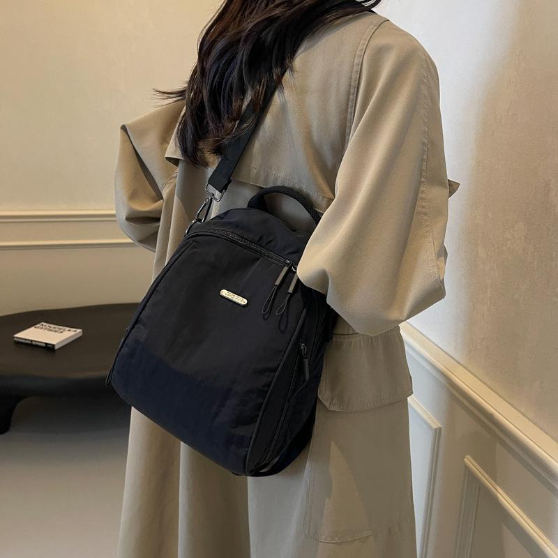 Daily Versatile Backpack Women'S Premium Sense Personality Fashion Versatile Women'S Bag Travel Large Capacity Backpack Women