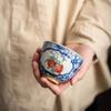 Blue And White Ceramic Teacup Large Personal Female-Only Master Cup Zen Single Cup Gift Box Retro Tea Cup