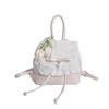 Schoolbag Korean Version of Fashionable Girl Style Portable Small Bag 1011 Spring New Lace High Value Backpack