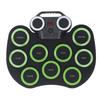 Electric Roll Up Drum Built in Speaker 9 Drum Pads Rechargeable Early Learning Roll Up Potable Drum