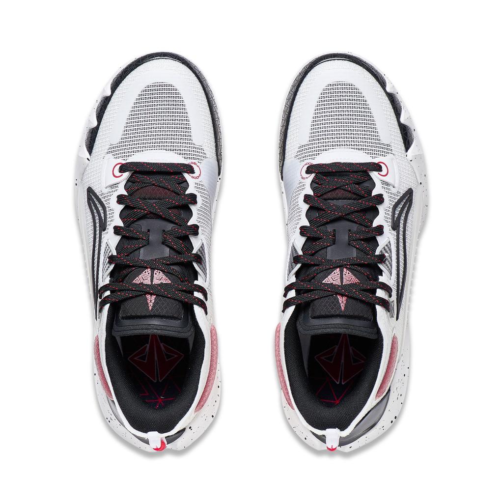 Li Ning JB1 Non-Slip Durable Low-Top Training Shoes Men Sneakers White Black ABAS051-2