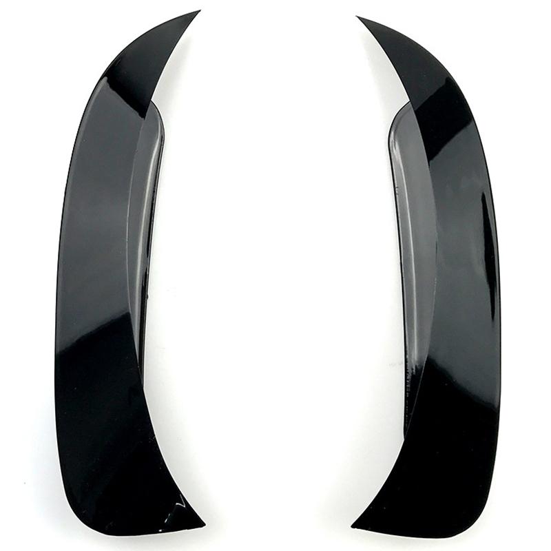 Bakre stötfångare Spoiler Luftventil Trimskydd för Benz Gla X156 Gla45 Amg 2013-2018(Svart)