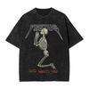 Yeezus Kanye West Camiseta Lavada Streetwear Hip Hop Camiseta Retro Dios Te Quiere Camiseta Hombres Mujeres Manga Corta Harajuku Verano
