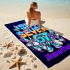 1PC Custom Name "Six Seven Adventure" Beach Towel Highly Absorbent And Sand-Resistant Towel for Swimming, Pool, Yoga, And Travel Lightweight