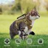 Tactical Cat Harness Vest Style with Lead for Preventing Escape Adjustable Outdoor Cat Leash for Small Dogs