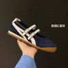 Sweet Sister Mary Jane Women's Trendy Summer New Retro Light Mouth Color Matching Niche Casual Shoes