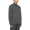 Polo Ralph Lauren Solid Logo Mock Neck Half-Zip Long Sleeve Sweater Men Sweater Gray 710909883-003