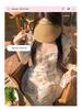 White Tower Women's Elegant Fairy Style Lace Dress - Summer/Autumn Korean Chic Long Dress