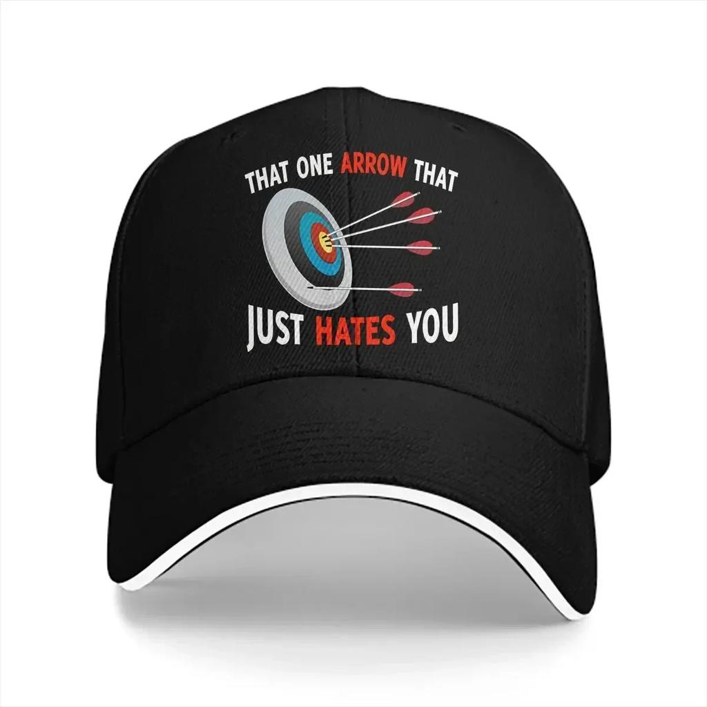 The One Arrow That Just Hate You Baseball Cap Men Hats Women Visor Protection Snapback Archery Caps