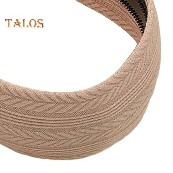 Damen-Stirnband im Retro-Stil, elastisches Design, breiter Haarreif, verstellbare Passform, leichtes, bequemes Haar-Accessoire