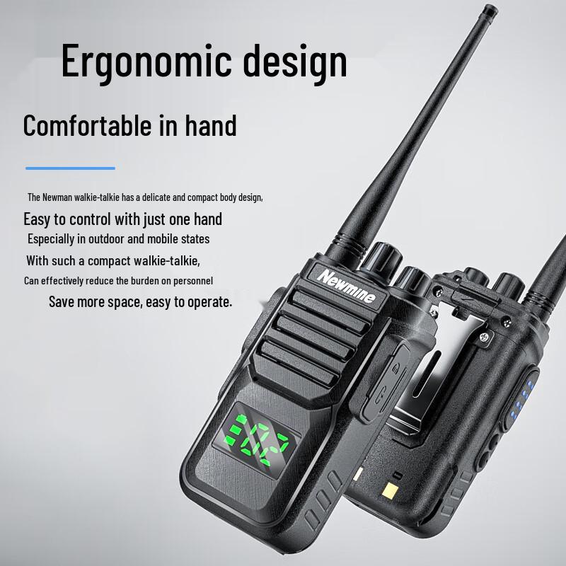 

Newman FT580 IP68 Waterproof 5W Walkie Talkie (CN version)