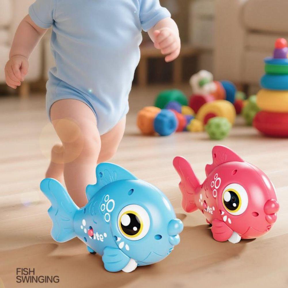 with Sound and Light Electric Simulation Fish Toy Electric Swinging Fish  Gift Giving