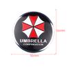 BAYD7 4PCS 56mm Umbrella Corporation Emblem Car Wheel Center Cover Sticker Auto Hub Caps Decal Accessories For Toyota Renault Volvo