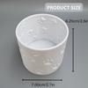 3D Printing Succulent Plant Container Cylinder Shape Decorative Planter Flower Pot  Desktop Decor