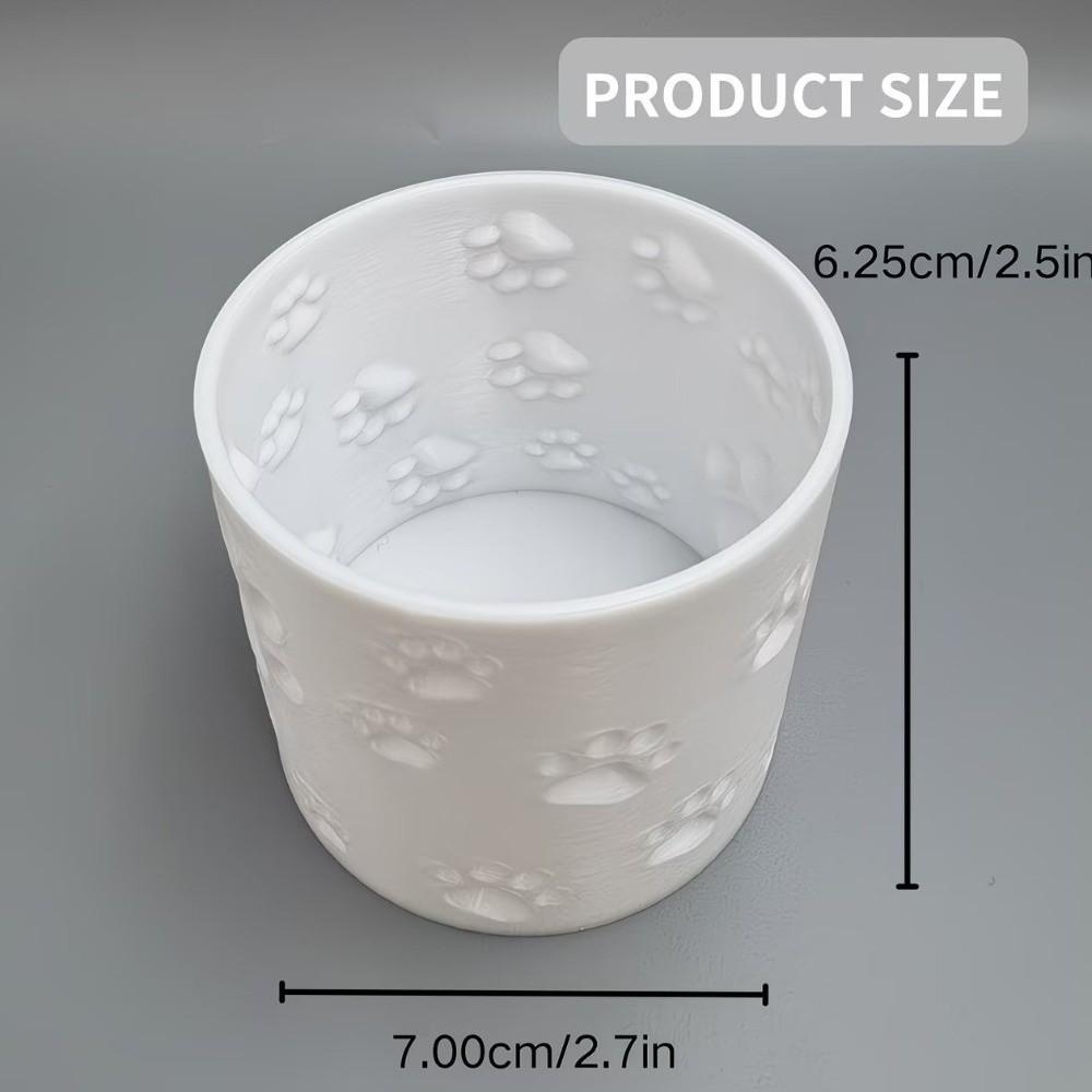 3D Printing Succulent Plant Container Cylinder Shape Decorative Planter Flower Pot  Desktop Decor