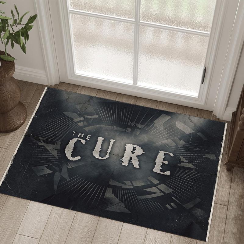 The Cure Design Crystal Velvet Carpet Cozy Non?Slip Printed Rug For Bedroom Living Room Entrance