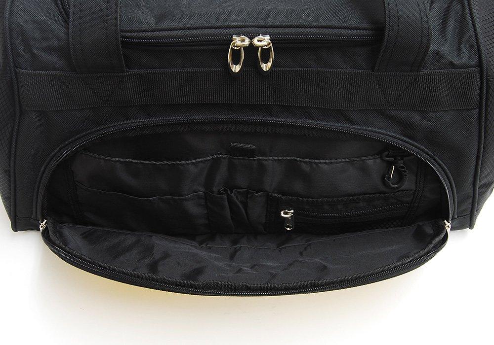 LEZAX SoftBank Hawks Boston Bag SBBB-6265 Black x Yellow