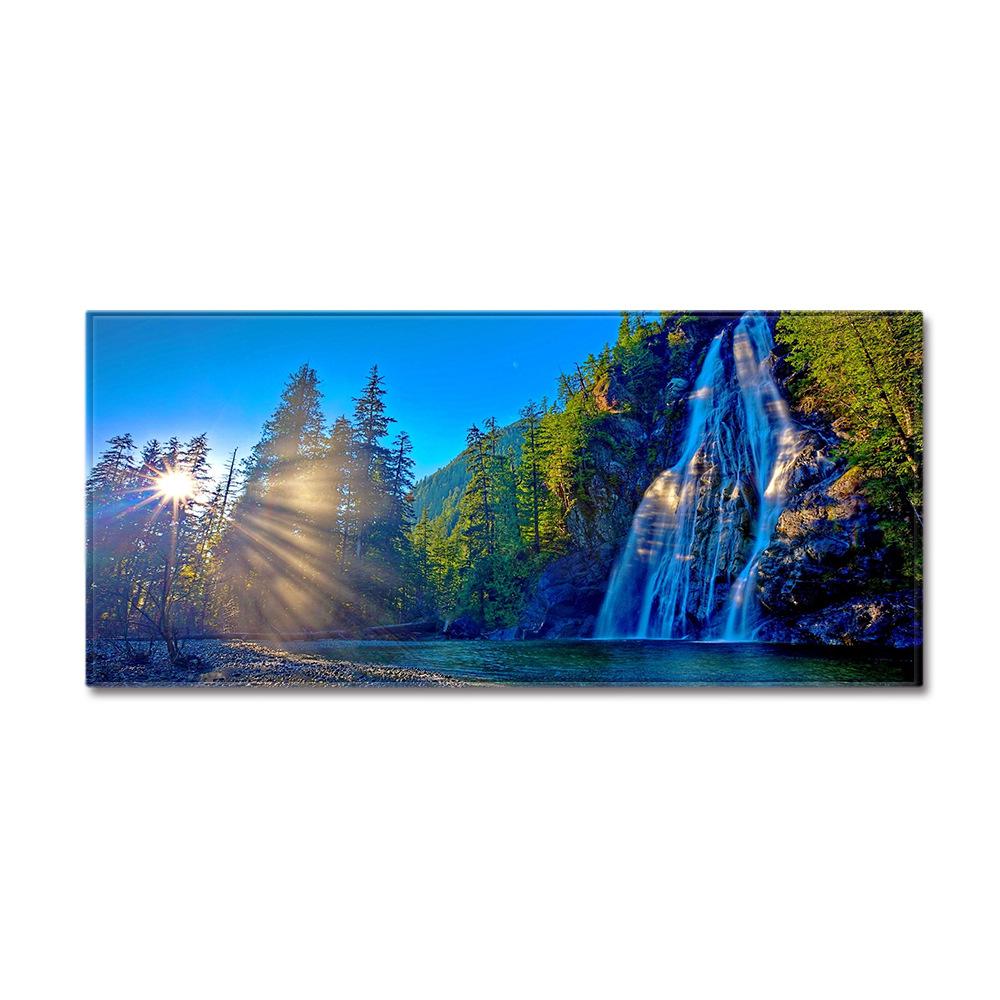 Landscape Entrance Floor Mat Toilet Bathroom Mat Kitchen Long Bedroom Carpet Floor Mat