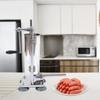 Suction Cup Vertical Manual Enema Machine, Small Stainless Steel Meat Processing Machine with Multiple Specifications of Pipes