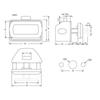 Push Button Cabinet Latch Lock For RV Camper Caravan Yachts