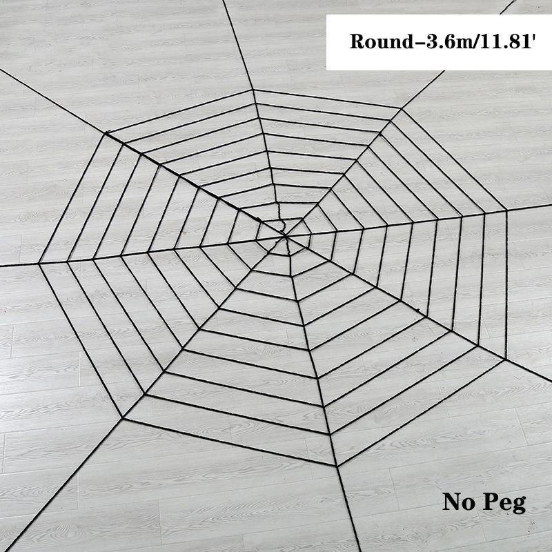 High-quality Halloween Horrible Spider Web Ideal For Spooky Party Decorations