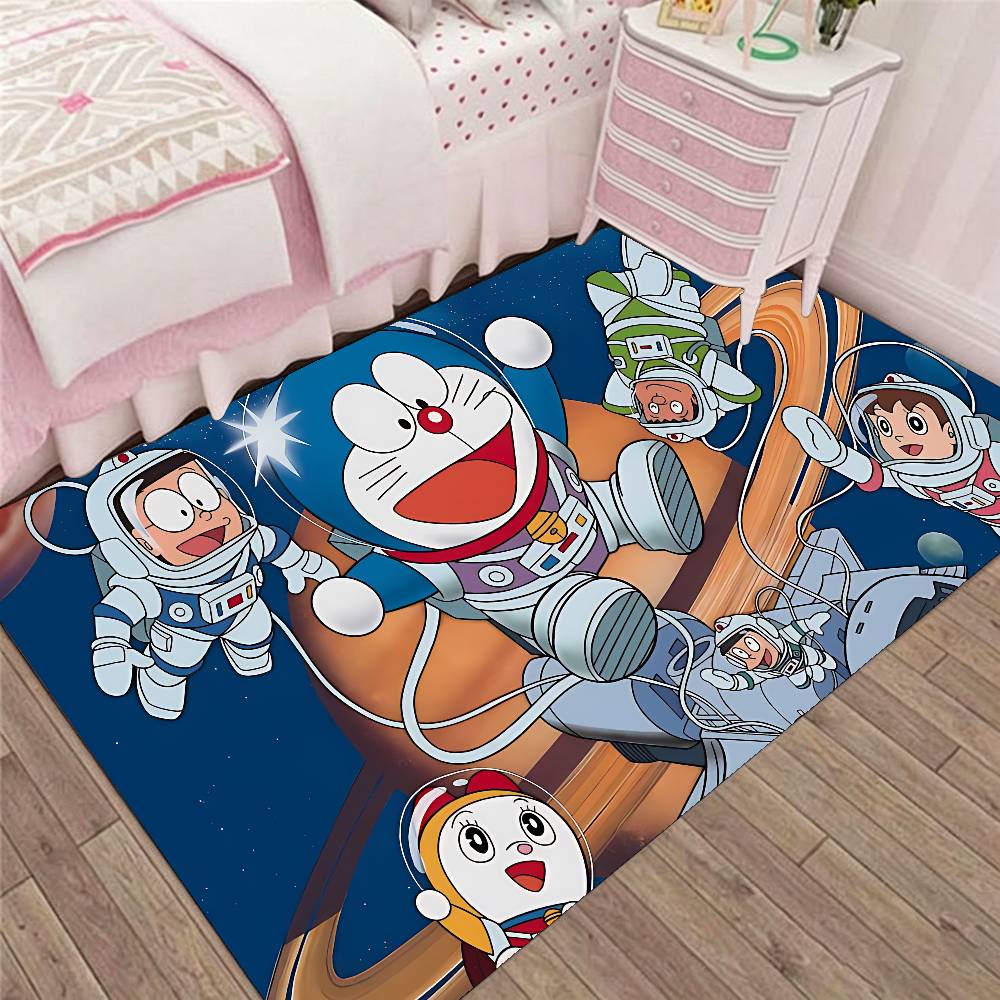 Cartoon D-Doraemons Kitchen Floor Mat Footpad Mats Style Soft Bedroom Floor House Laundry Room Mat Anti-skid Household Carpets