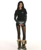 Kimseupeulesikoteunmakes Chic Dot Layered Long Sleeve T-Shirt Black