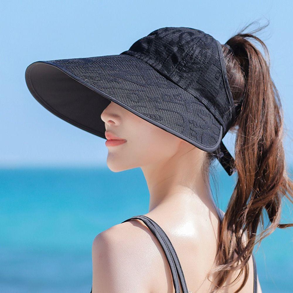 

Casual UV Protection Hat Breathable Sun Hat Fashion Sunscreen Hat Outdoor бежевий