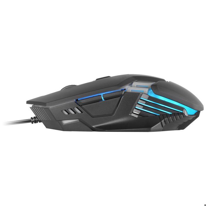 Souris Gaming - Mars Gaming - MM024 - Éclairage RGB Flow - Capteur Optique 4000 DPI - Switchs Mécaniques Huano