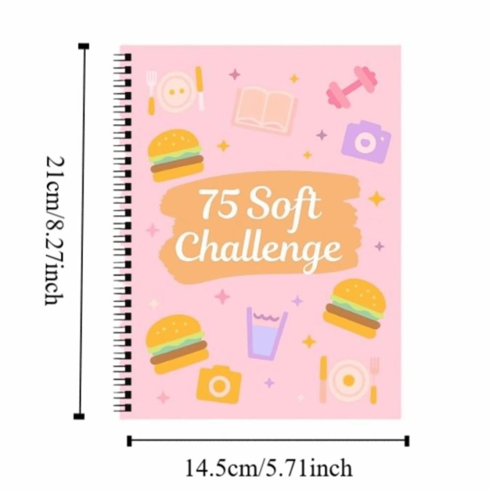 Progress Tracking 75 Soft Challenge Journal Goal Setting 75 Tracker  Habit Formation