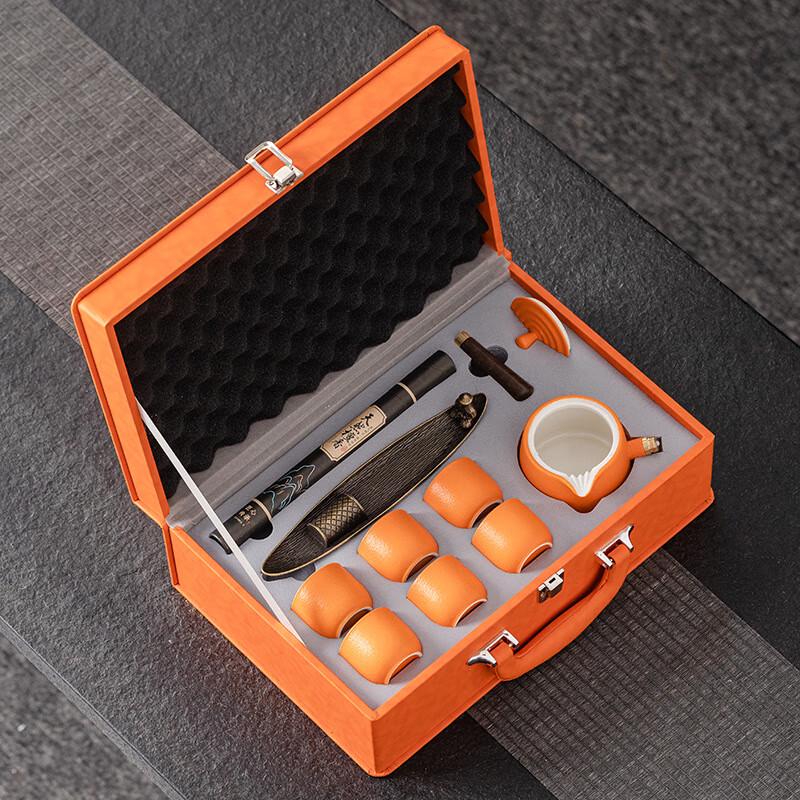 

Cultural & Creative Chinese Ceramic Tea Set Gift