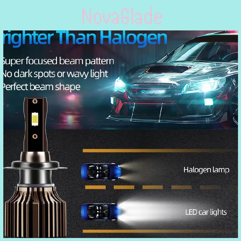 Roadsun Q7 Vendita Calda Fari a LED per Auto Materiale in Alluminio Aeronautico Potenza 50W Luminosità 8000lm