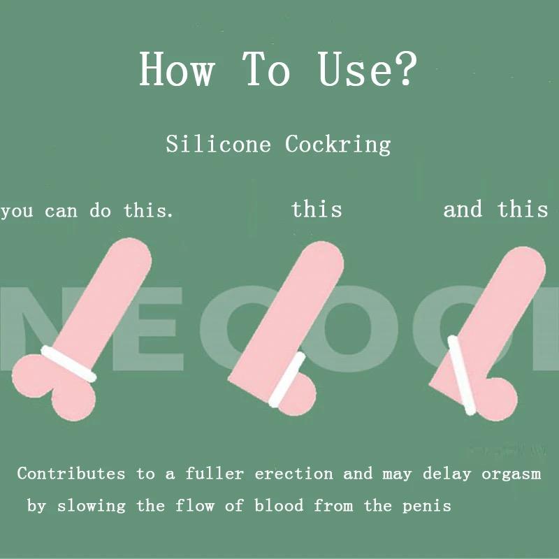 Kristall Kukring Fördröj Ejakulation Penisringar För Män Manlig Flirt Vuxentillbehör Sexleksaker 18+