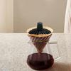 Coffee Filter Paper Press Cone Shape Retainer Reusable for Pour Over Dripper