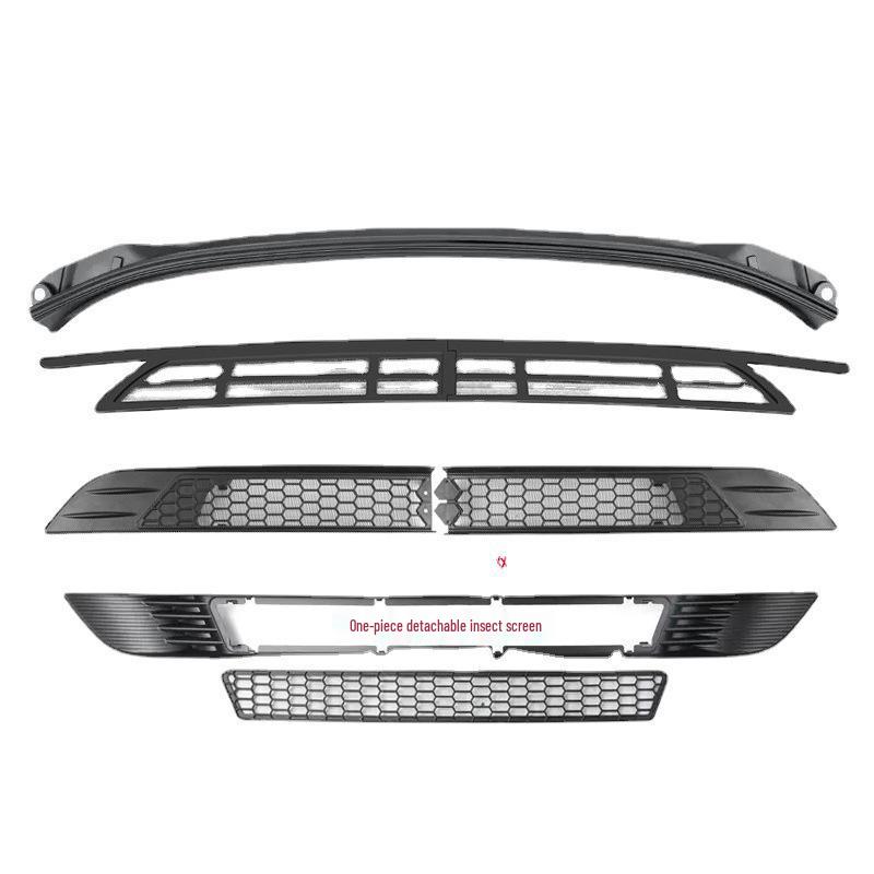 Custom-fit Detachable Insect Screen and Water Deflector for Tesla Model 3/Y