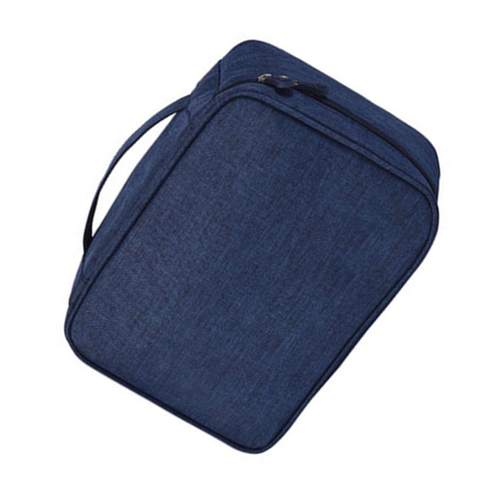 Electronics Organizer Travel Bag for Cable Accessories Storage Bag Pouch Free Separated Space Waterproof for Cable Cord