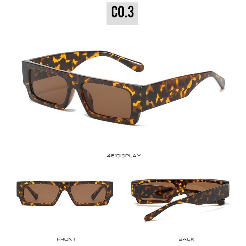 Nowe Męskie Markowe Okulary Przeciwsłoneczne Retro Kwadratowe Vintage Małe Prostokątne Damskie Okulary Przeciwsłoneczne Luksusowe Okulary Czarne Białe Okulary