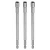 3/5pcs Nut Driver Drill Bit 5.5mm-18mm Metric Impact Socket 1/4" Hex Shank 6" Extra Long Magnetic 6-Point Sockets Bolt Setter
