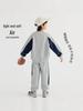 Boys' 2026 Autumn Korean School Sports Jacket & Pants Set - Comfortable Outdoor Two-Piece Outfit